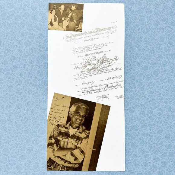 1990s Gold Book Ad • Ralph Lauren Photo • Foil Look Decor - Picture 2 of 8